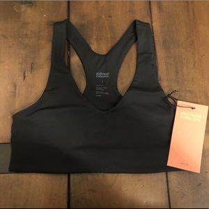 Black FLOAT Lola Girlfriend Collective Bra NWT